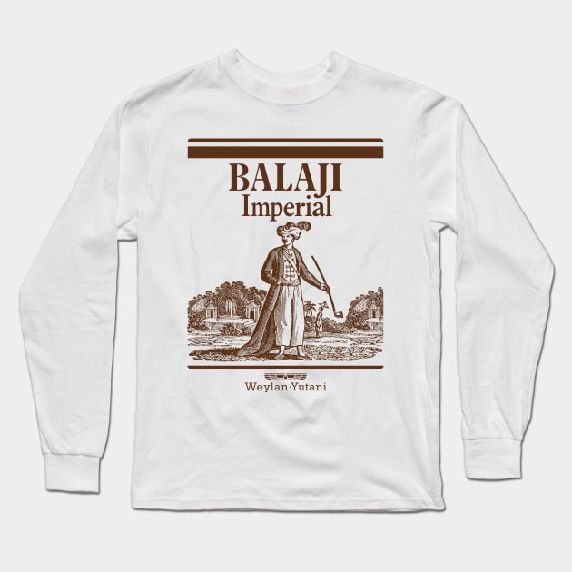 Balaji Imperial Pack Art Long Sleeve T-Shirt by Ekliptik